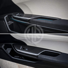 Power Window Trims in Carbon Fiber for Honda Civic