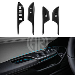 Power Window Trims in Carbon Fiber for Honda Civic