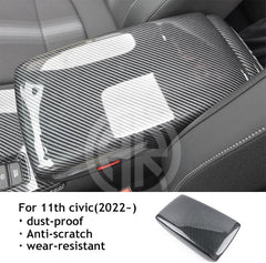 Carbon Fiber Arm Rest Trim for Honda Civic 2022