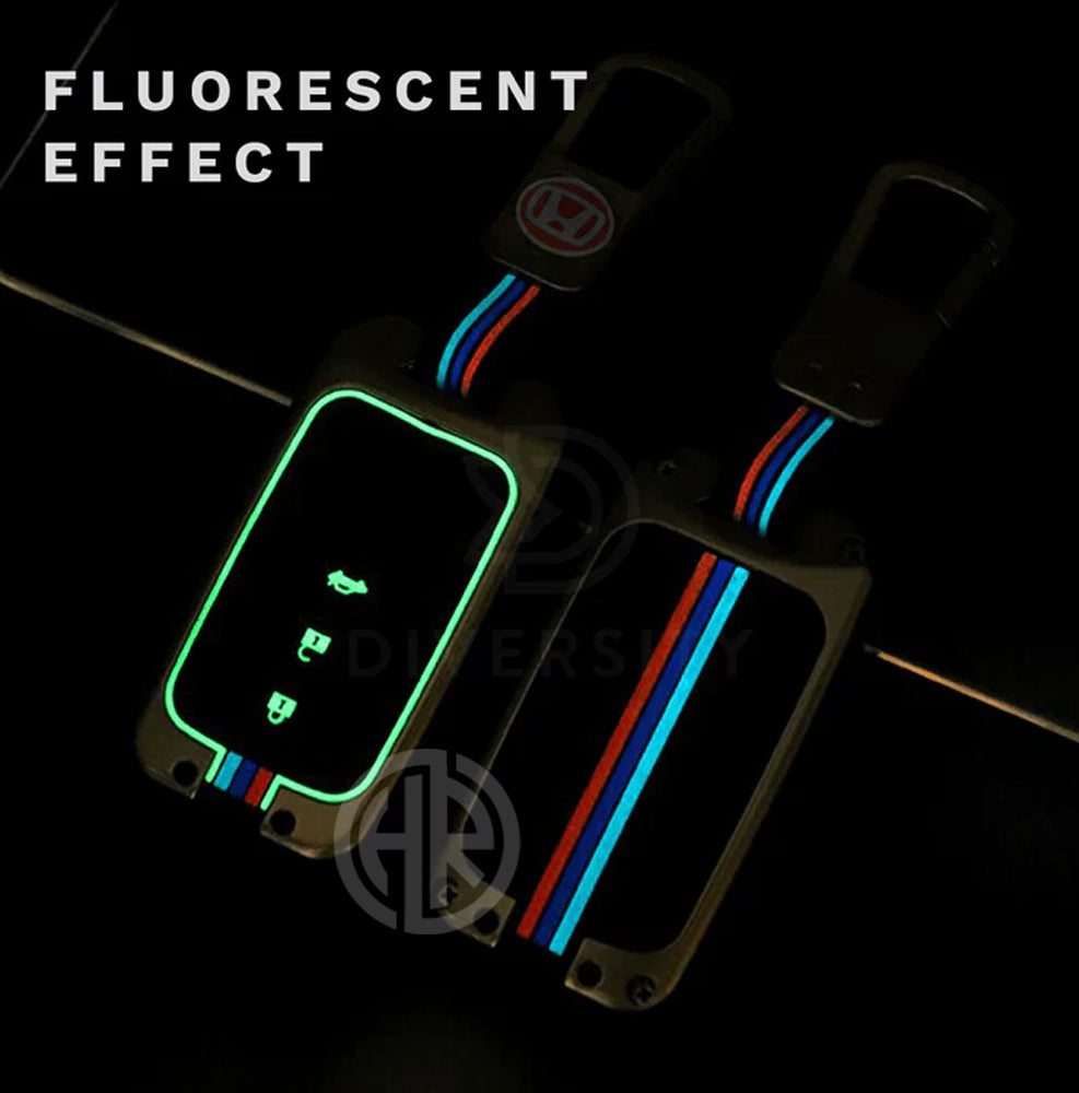 Luxury Zinc Alloy Car Key Shell – 360° Secure Protection for Car Keys