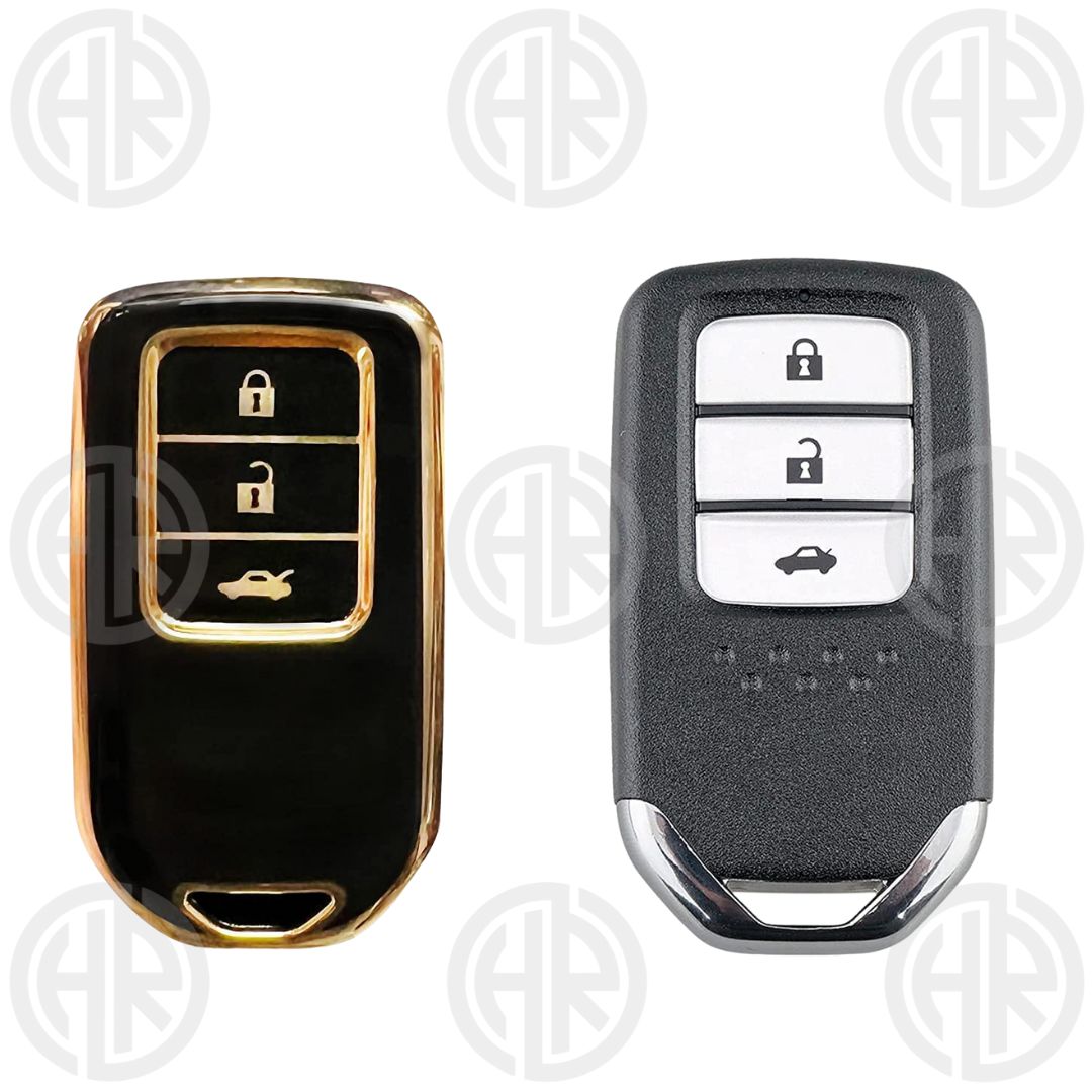 Honda Civic (2016–21) TPU Car Key Cover Premium Protection & Stylish Fit