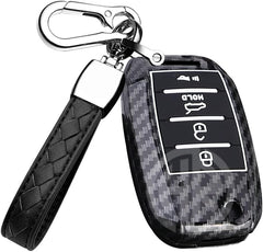 Premium Carbon Fiber Key Cover For KIA Picanto