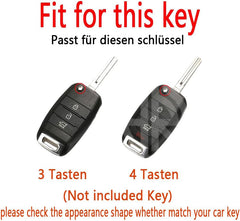 Premium Carbon Fiber Key Cover For KIA Picanto