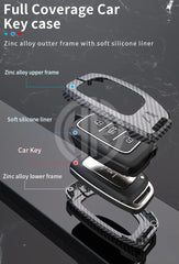 Carbon Fiber Key Cover For Hyundai Sonata