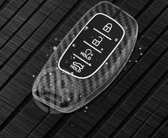 Carbon Fiber Key Cover For Hyundai Sonata