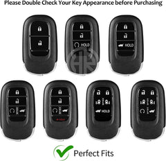 Premium Carbon Fiber Key Cover For Honda Civic 2022