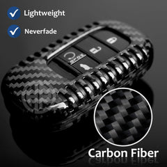 Premium Carbon Fiber Key Cover For Honda Civic 2022