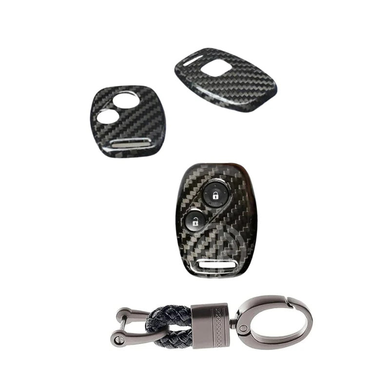 Carbon Fiber Key Cover for Honda City 2009-2021