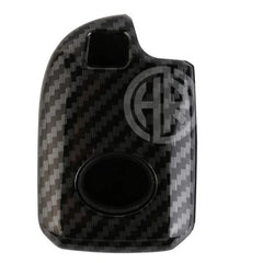 Toyota Yaris 1.5 Key Cover in Carbon Fiber Sleek Black Protection Case