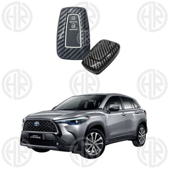 Toyota Corolla Cross Carbon Fiber Key Cover Premium & Durable Design