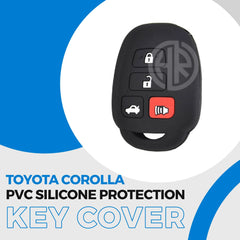PVC Silicone Key Cover for Toyota Corolla 2014-2016 (4 Button)