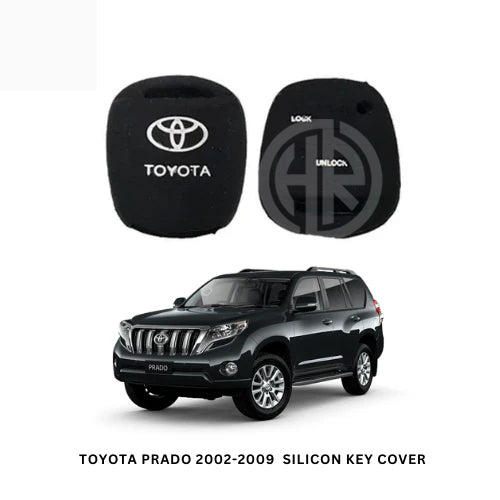PVC Silicone Key Cover for Toyota Prado 2002-2009