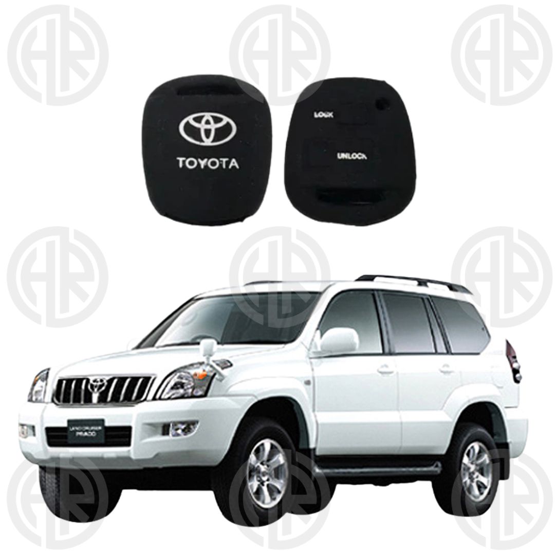 Toyota Prado (2002–2009) PVC Silicone Key Cover Protective & Stylish