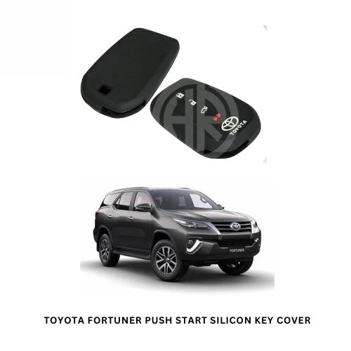 Silicone Protection Car Key Cover for Toyota V8/Fortuner