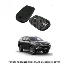 Silicone Protection Car Key Cover for Toyota V8/Fortuner