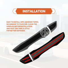 Honda Civic (2016–2021) Carbon Fiber Door Handle Covers Premium Protection