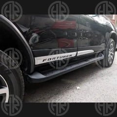 Toyota Fortuner (2016–2021) Chrome Side Door Molding Premium Protection Trim