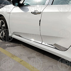 Honda Civic Chrome Door Molding Kit (2016–2021)  Modern Look