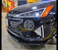 Front Bumper Splitter 3Pcs for Hyundai ELANTRA 2020-2022
