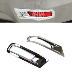Chrome Bumper Reflector Covers for Toyota Corolla 2014-2017