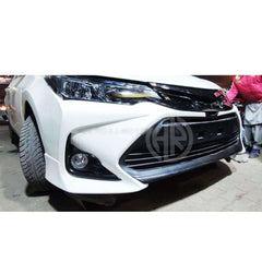 Camry Style Front Bumper with Chrome for Toyota Corolla Altis X