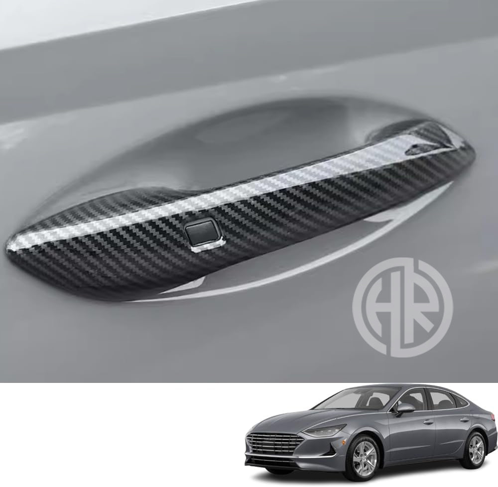 Carbon Fiber Door Handle Cover for Hyundai Sonata