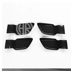 Carbon Fiber Inner Door Handle Bowl Covers for Hyundai Sonata
