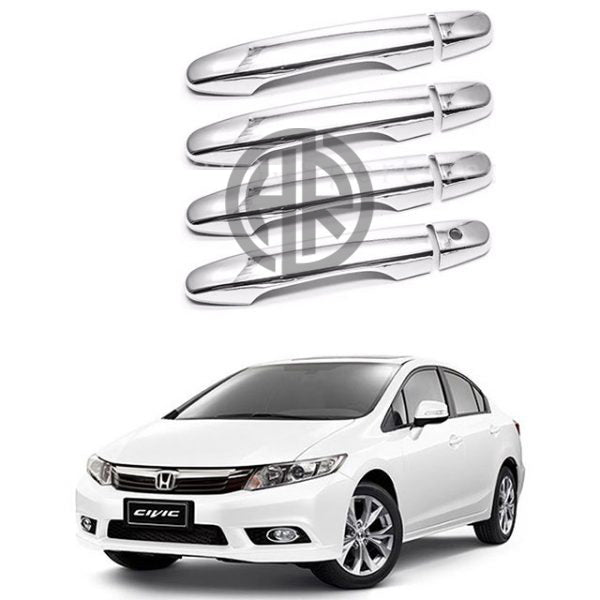 Chrome Door Handle Covers for Honda Civic Rebirth