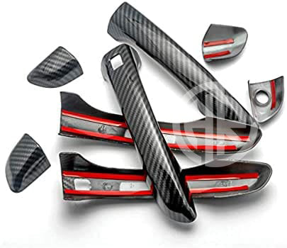 Hyundai Elantra Carbon Fiber Door Handle Covers Stylish & Durable Protection