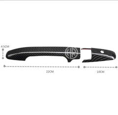 Honda Civic Rebirth Carbon Fiber Door Handle Covers Stylish Car Accessory