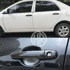 Carbon Fiber Door Handle Covers for Toyota Corolla 2012-2014