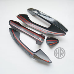 Carbon Fiber Door Handle Covers 8 Pcs Set for KIA SPORTAGE