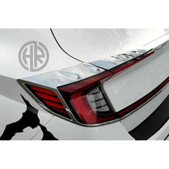 Chrome Back Lamp Trims 5Pcs for Hyundai Sonata