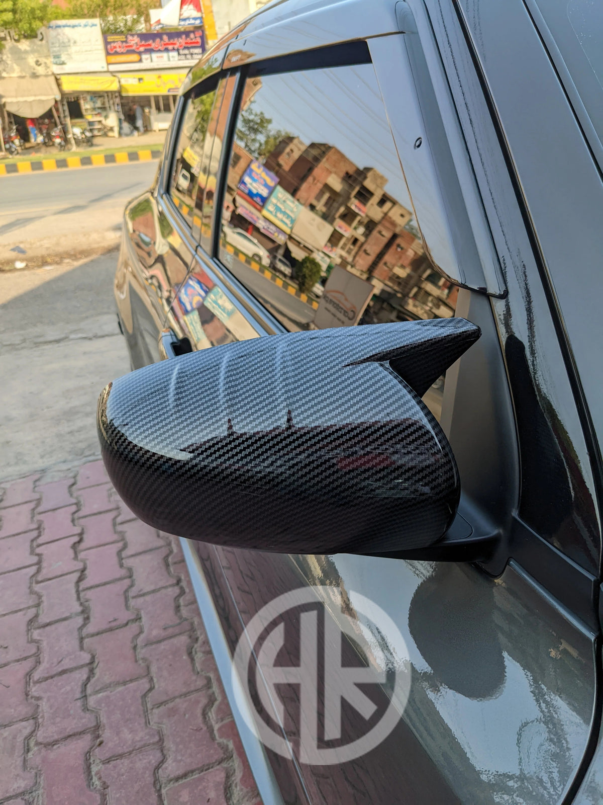 Suzuki Swift Side Mirror Carbon Fiber – Batman Style, Model 2022-2022
