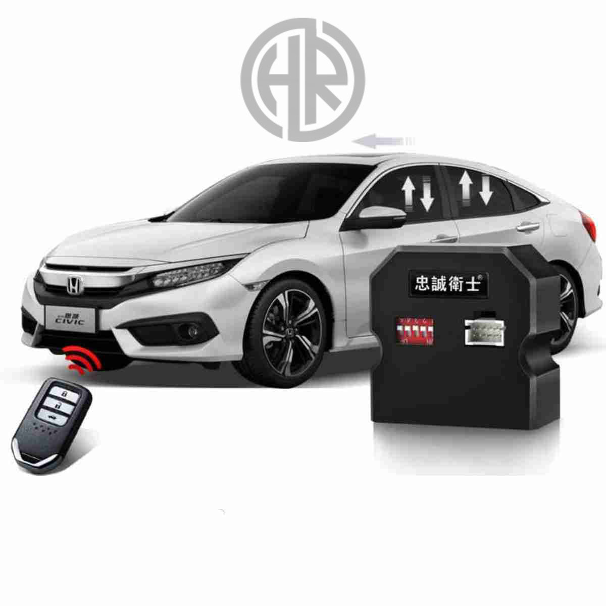 Honda Civic Side Mirrors & Window Retractable Kit for 2016 - 2021 – Enhance Convenience & Style