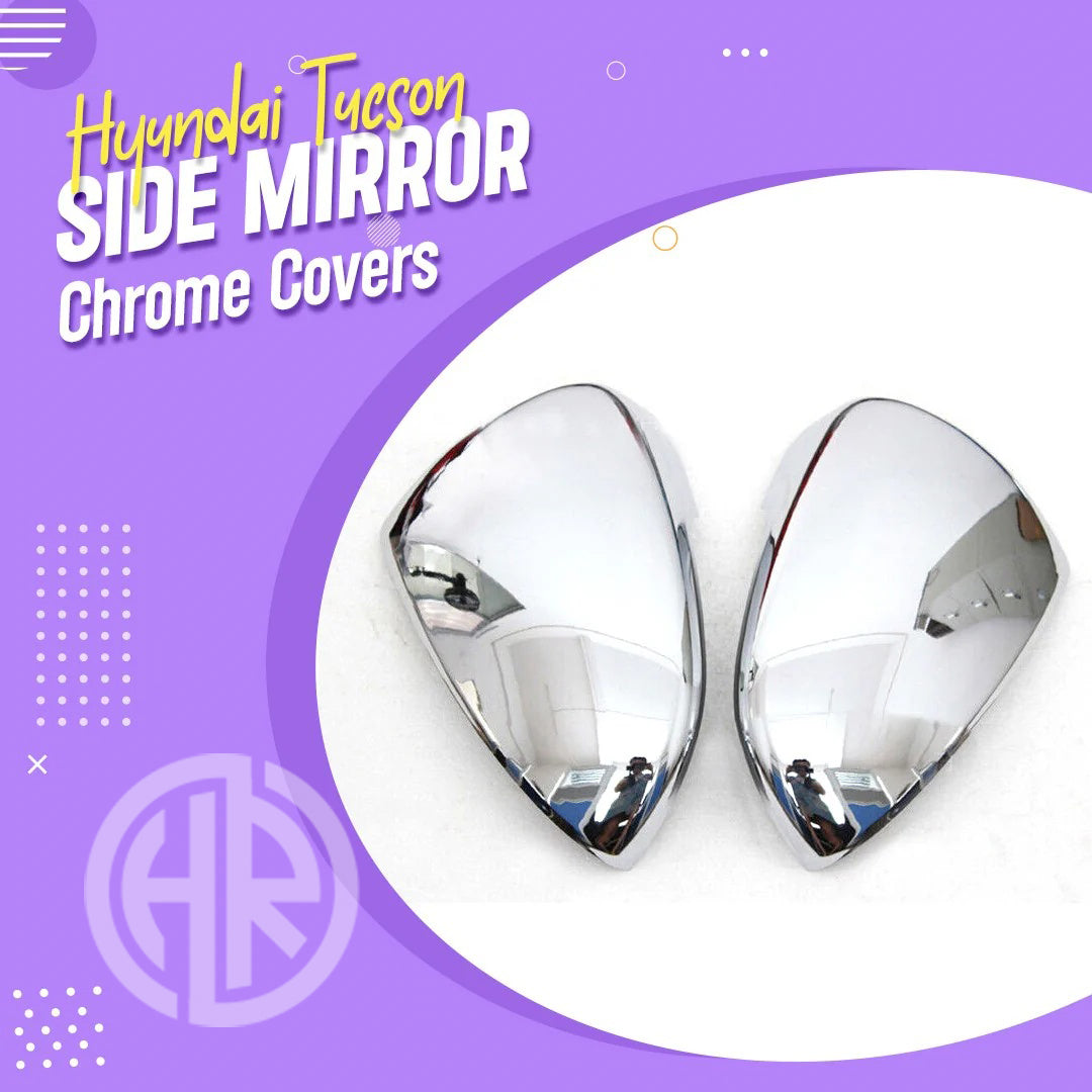 Chrome Side Mirror Covers for Hyundai Tucson 2020-2021