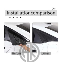 Carbon Fiber Quarter Panel Trim for Honda Civic 2022