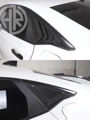 Carbon Fiber Quarter Panel Trim for Honda Civic 2022