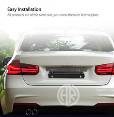 Carbon Fiber Number Plate Tilter For Cars