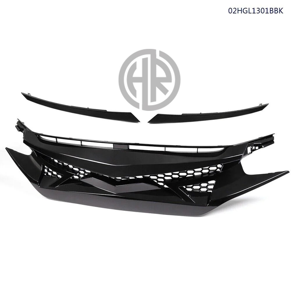 Alien Front Grill for Honda Civic X 2016-2021