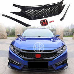SI Front Grill for Honda Civic X