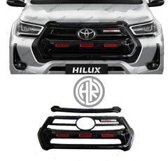 Extreme GT Style Front Grill Cover for Toyota Hilux Revo 2017-2021