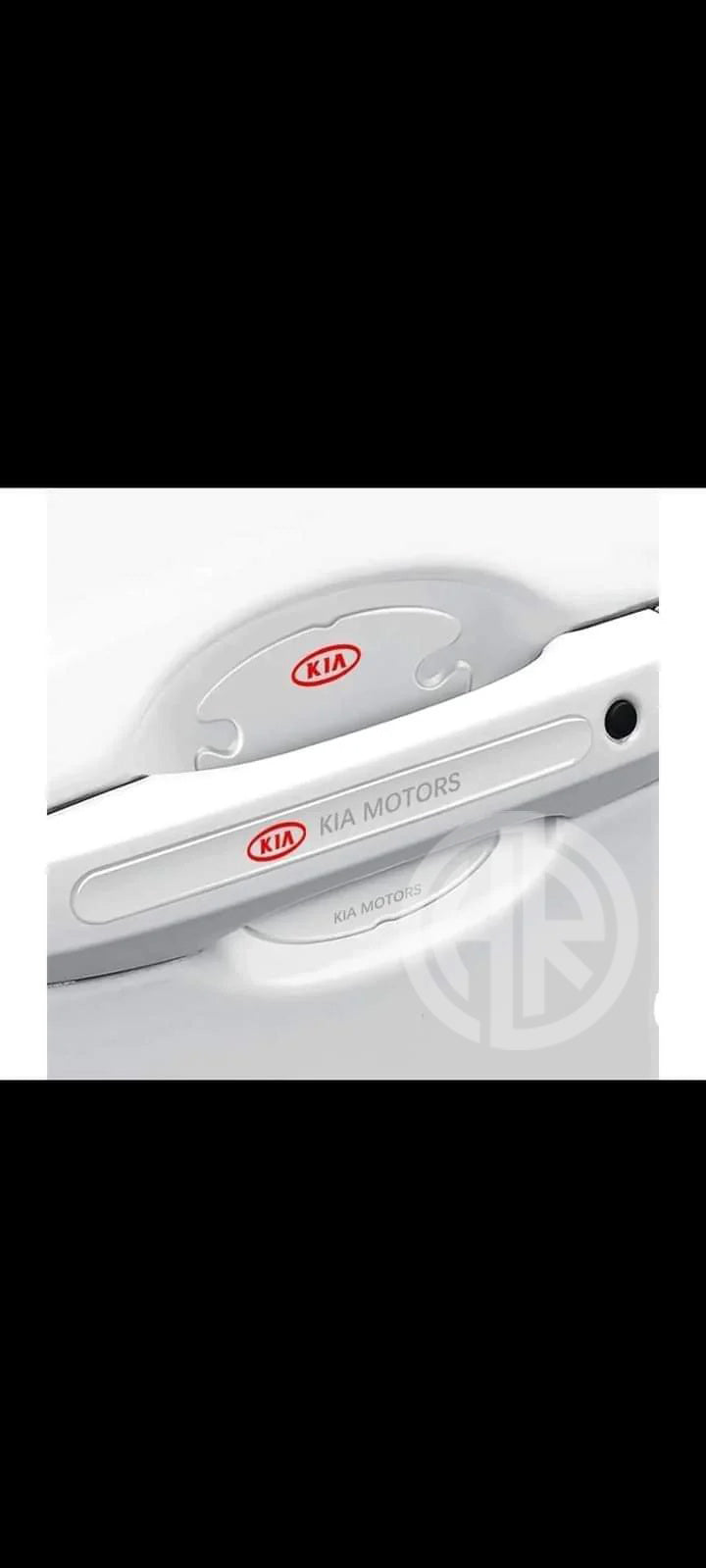 Door Handle Protectors with KIA Logo 4pcs Set for Kia Stonic