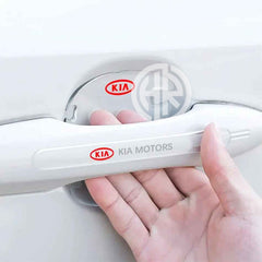 Door Handle Protectors with KIA Logo 4pcs Set for Kia Stonic