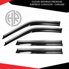 Chrome Air Press Sun Visors for Suzuki Mehran