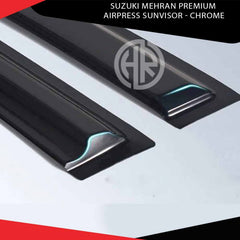 Chrome Air Press Sun Visors for Suzuki Mehran