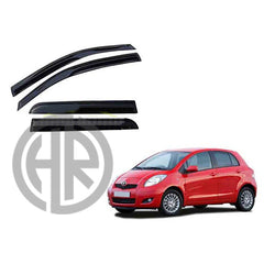 Chrome Air Press Sun Visors for Toyota Vitz 2006-2014