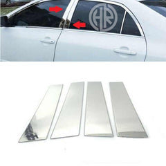 Chrome Door Pillar Trim For Toyota Corolla