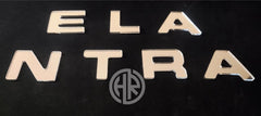 Chrome Bonnet Emblem For Hyundai Elantra