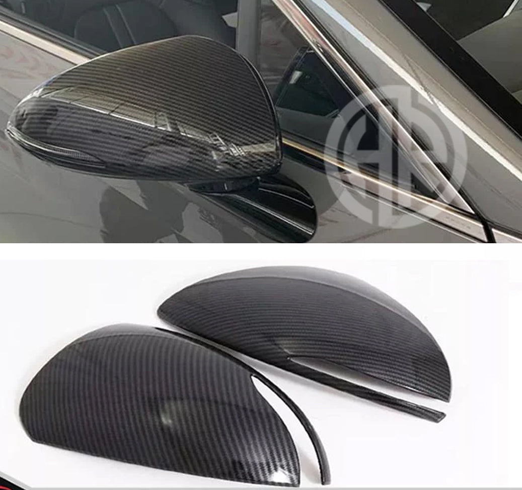 Carbon Fiber Batman Style Indicator Side Mirror Covers For Honda City (2009-2021)